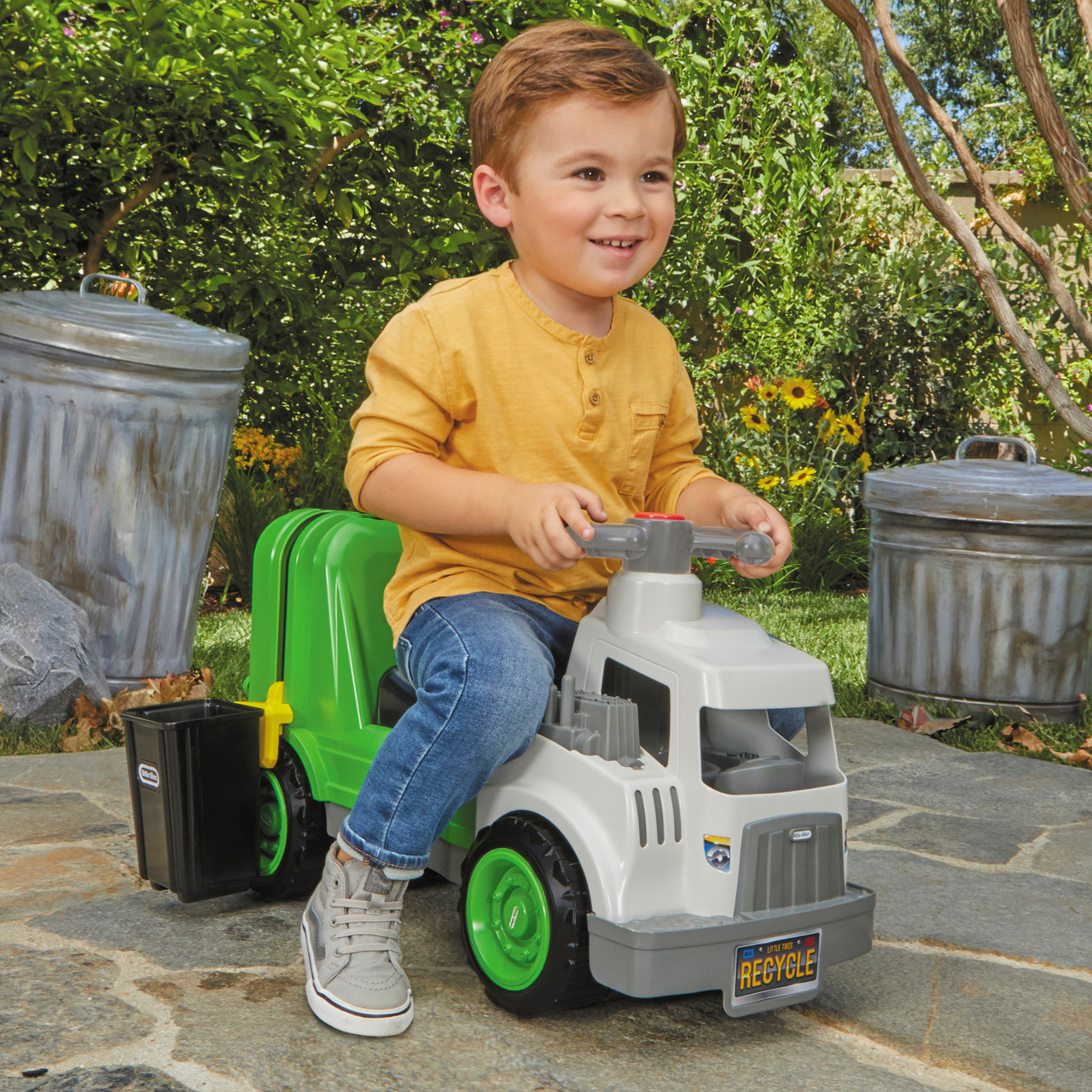 Little Tikes Dirt Diggers Garbage Truck Scoot Ride On Little Tikes Dirt Diggers Garbage Truck Scoot Ride On