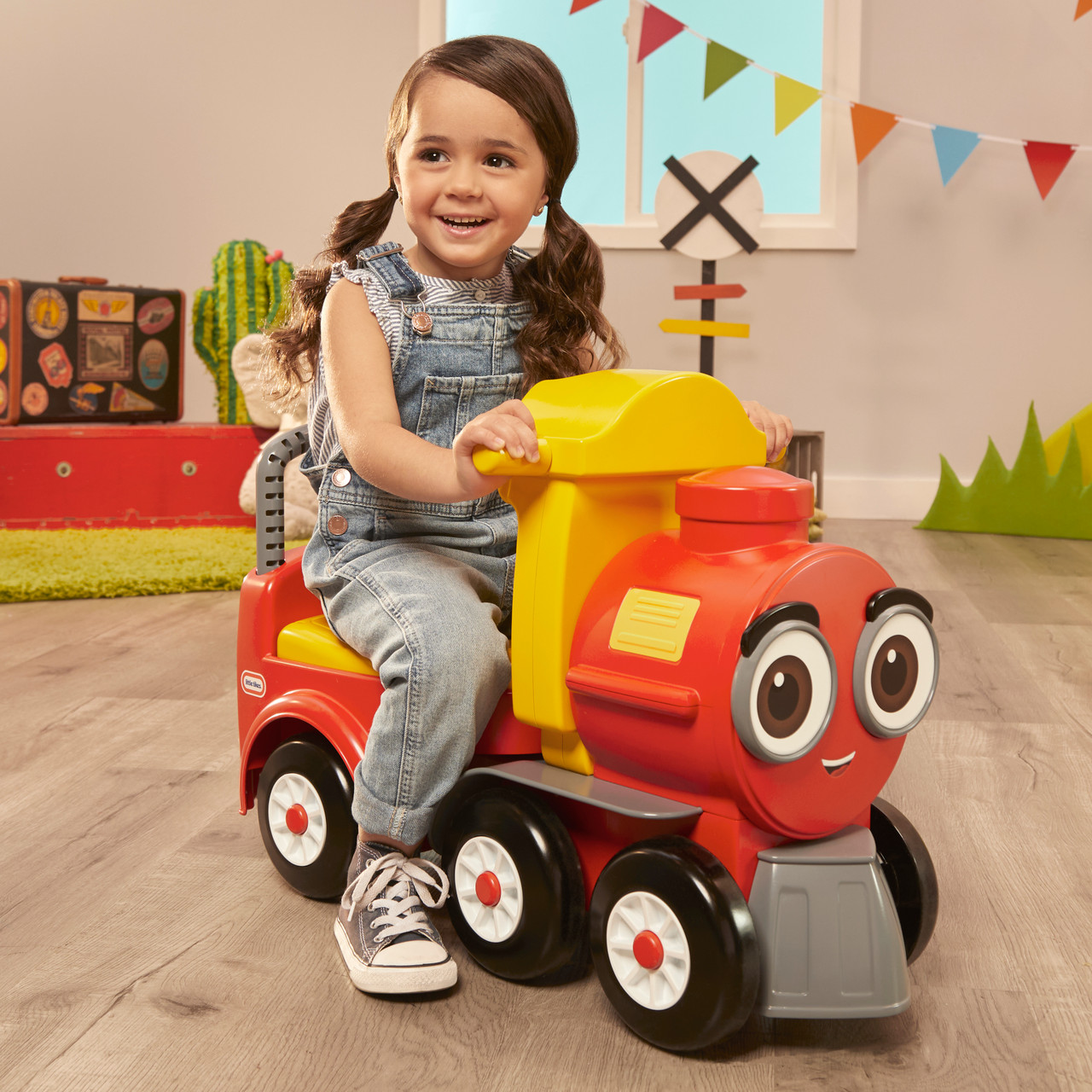 Little Tikes Cozy Train Scoot Ride-On with Track