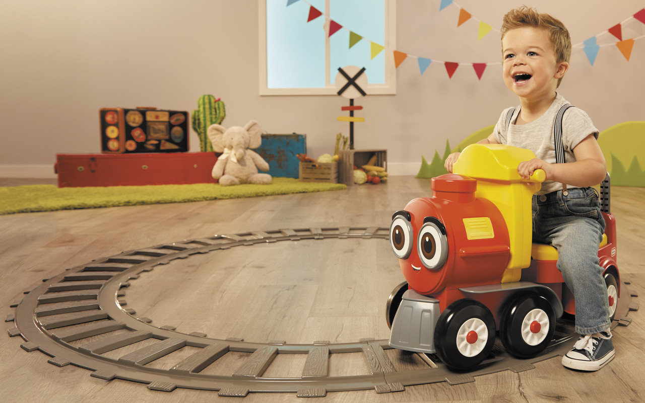 Little Tikes Cozy Train Scoot Ride-On with Track