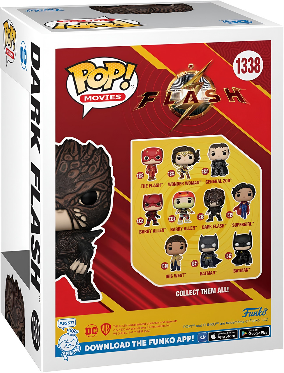 The Flash (2023) - Dark Flash Pop! Vinyl Figure