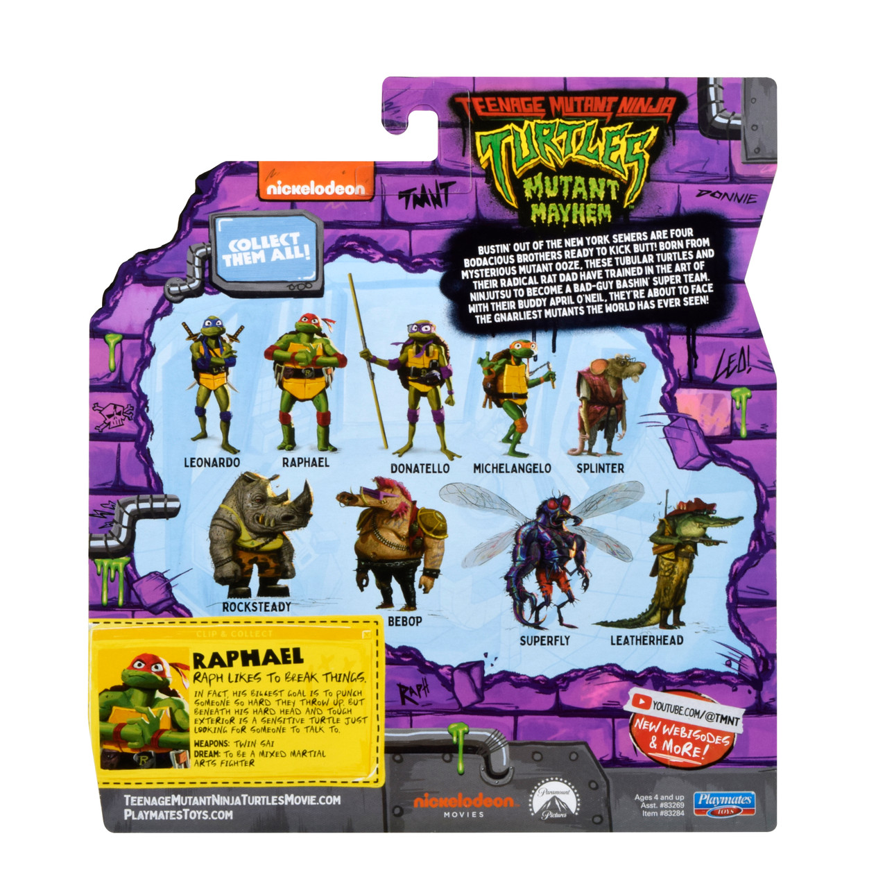 Teenage Mutant Ninja Turtles: Movie Basic Figures Teenage Mutant Ninja Turtles: Movie Basic Figures