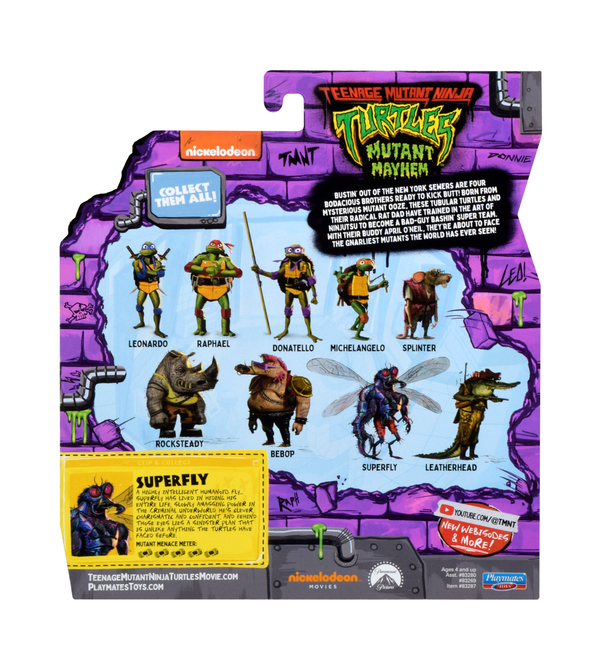 Teenage Mutant Ninja Turtles: Movie Basic Figures Teenage Mutant Ninja Turtles: Movie Basic Figures
