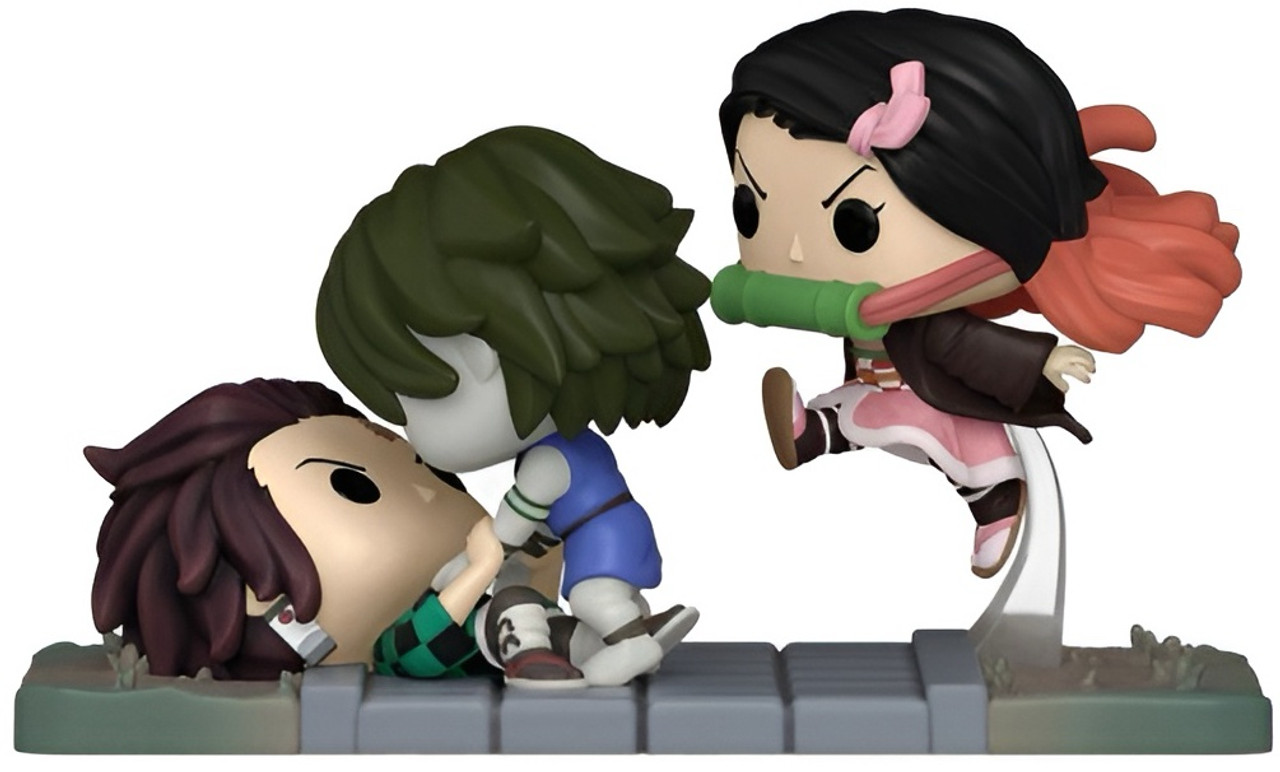 Demon Slayer - Tanjiro & Nezuko vs. Temple Demon Pop! Vinyl Figure