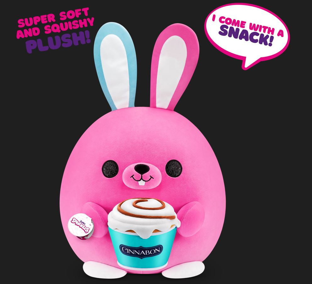 5 Surprise Snackles Plush Super Size