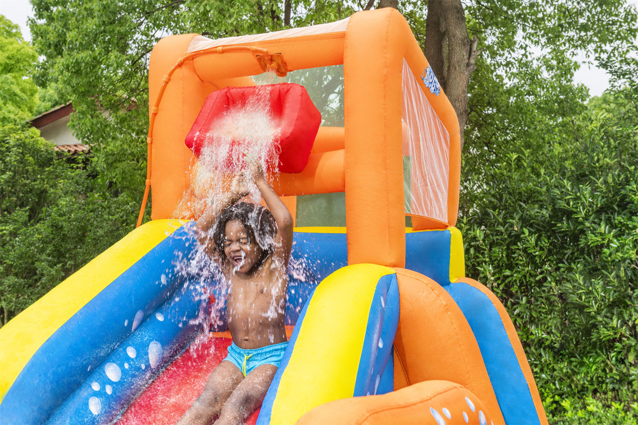 Bestway H2OGO! Turbo Splash Inflatable Mega Bouncy Castle Water Park