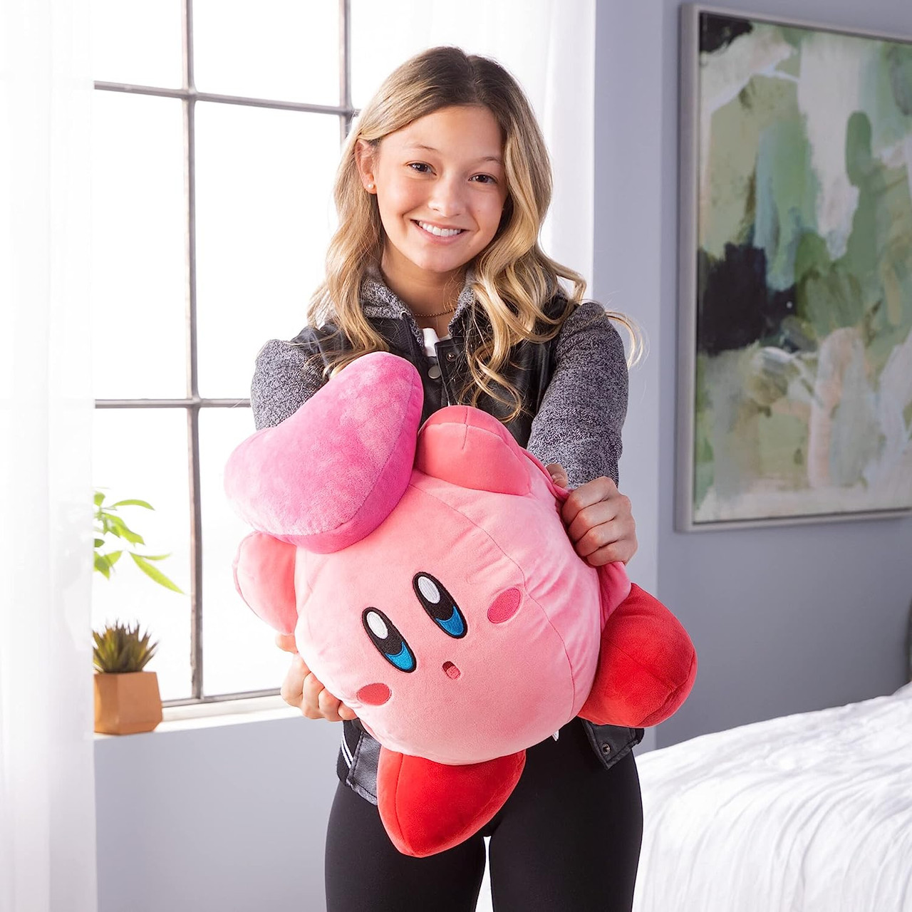 Mocchi-Mocchi- Kirby Plush 15"