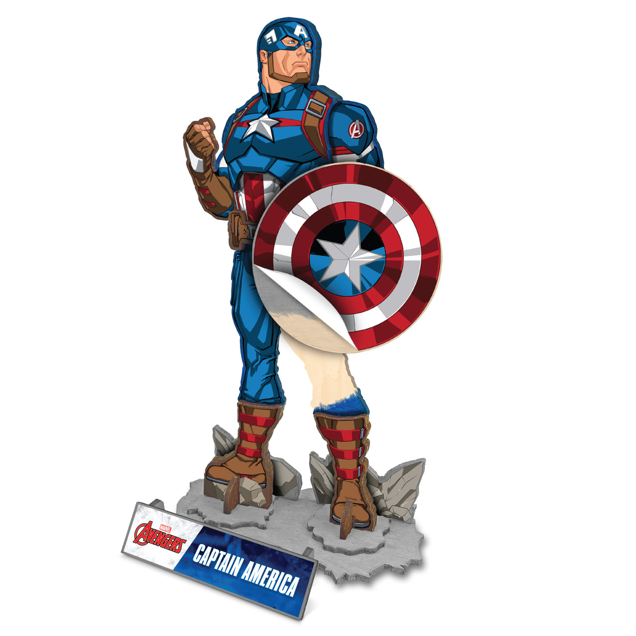 Wood Workx Marvel Captain America