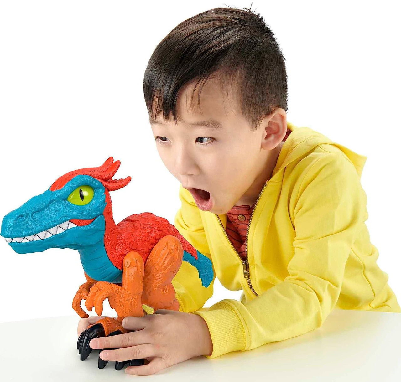 Imaginext Jurassic World Dominion Pyroraptor XL Poseable Dinosaur Imaginext Jurassic World Dominion Pyroraptor XL Poseable Dinosaur