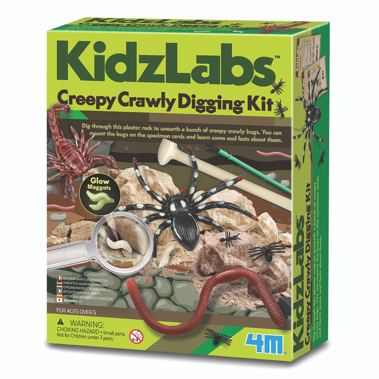 4M KidzLabs Creepy Crawly Digging Kit
