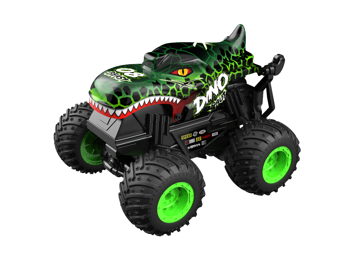 1:20 RC Light-Up Dancing Dino Monster Truck