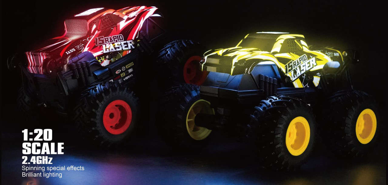 1:20 RC Light-Up Dancing Monster Truck
