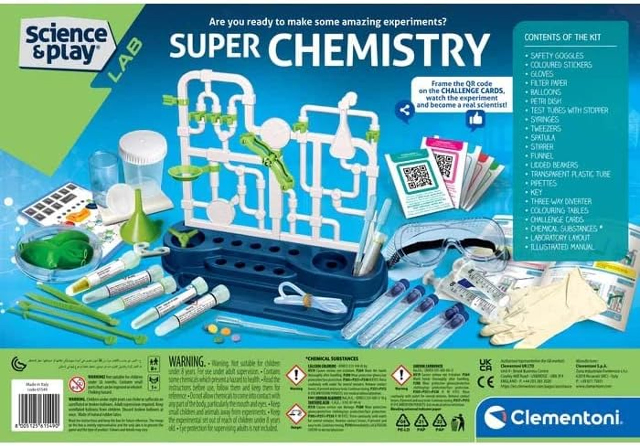 Clementoni Super Chemistry Science & Play Lab Clementoni Super Chemistry Science & Play Lab