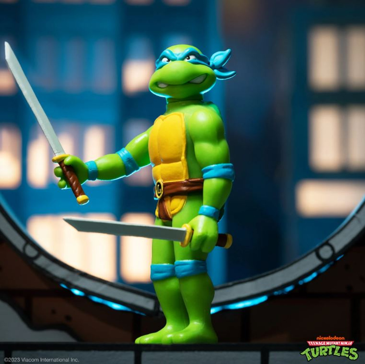 Teenage Mutant Ninja Turtles ReAction Wave 7 - Leonardo Toon (Cartoon)
