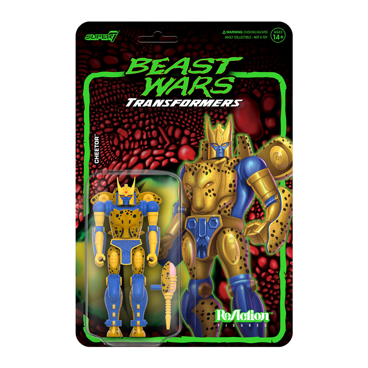 Transformers ReAction Wave 7 Beast WarsCheetor Transformers ReAction Wave 7 Beast WarsCheetor