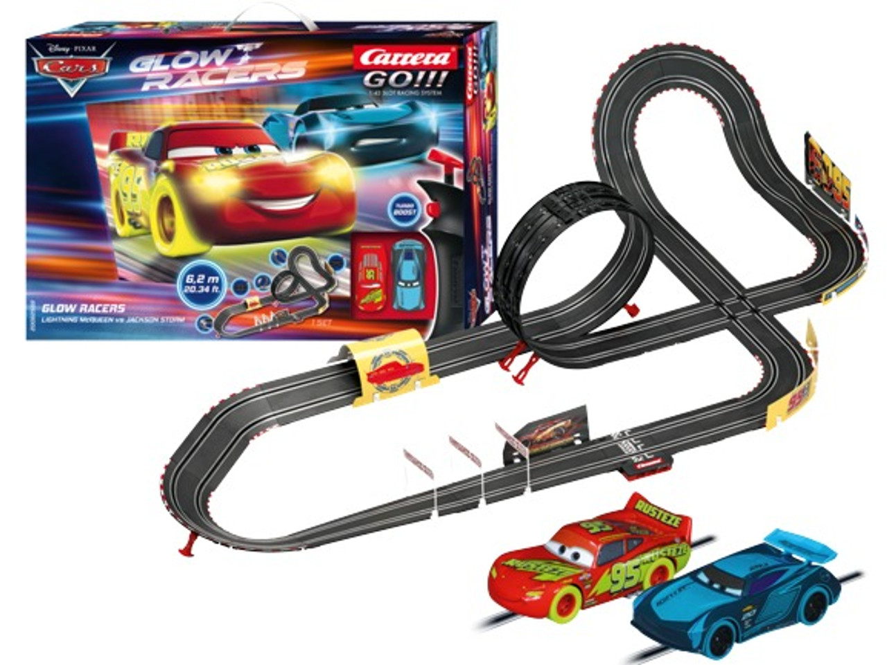 Carrera Go! Disney Pixar Glow racers Carrera Go! Disney Pixar Glow racers