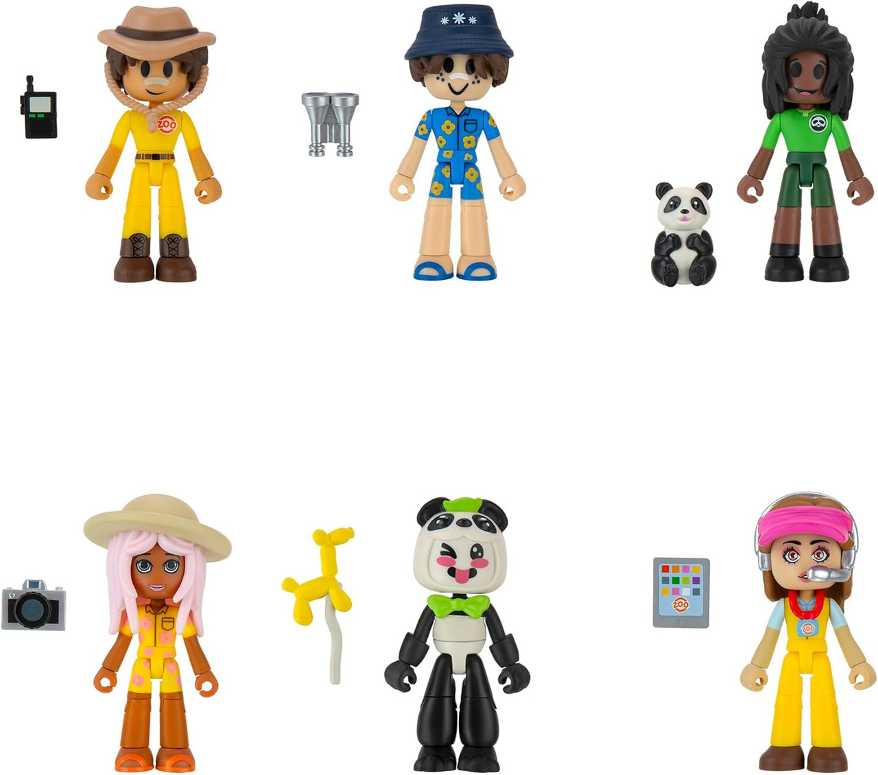 Dev Series Livetopia Day at The Zoo Pack - Six 2.75-inch Mix-and-Match Figures Dev Series Livetopia Day at The Zoo Pack - Six 2.75-inch Mix-and-Match Figures