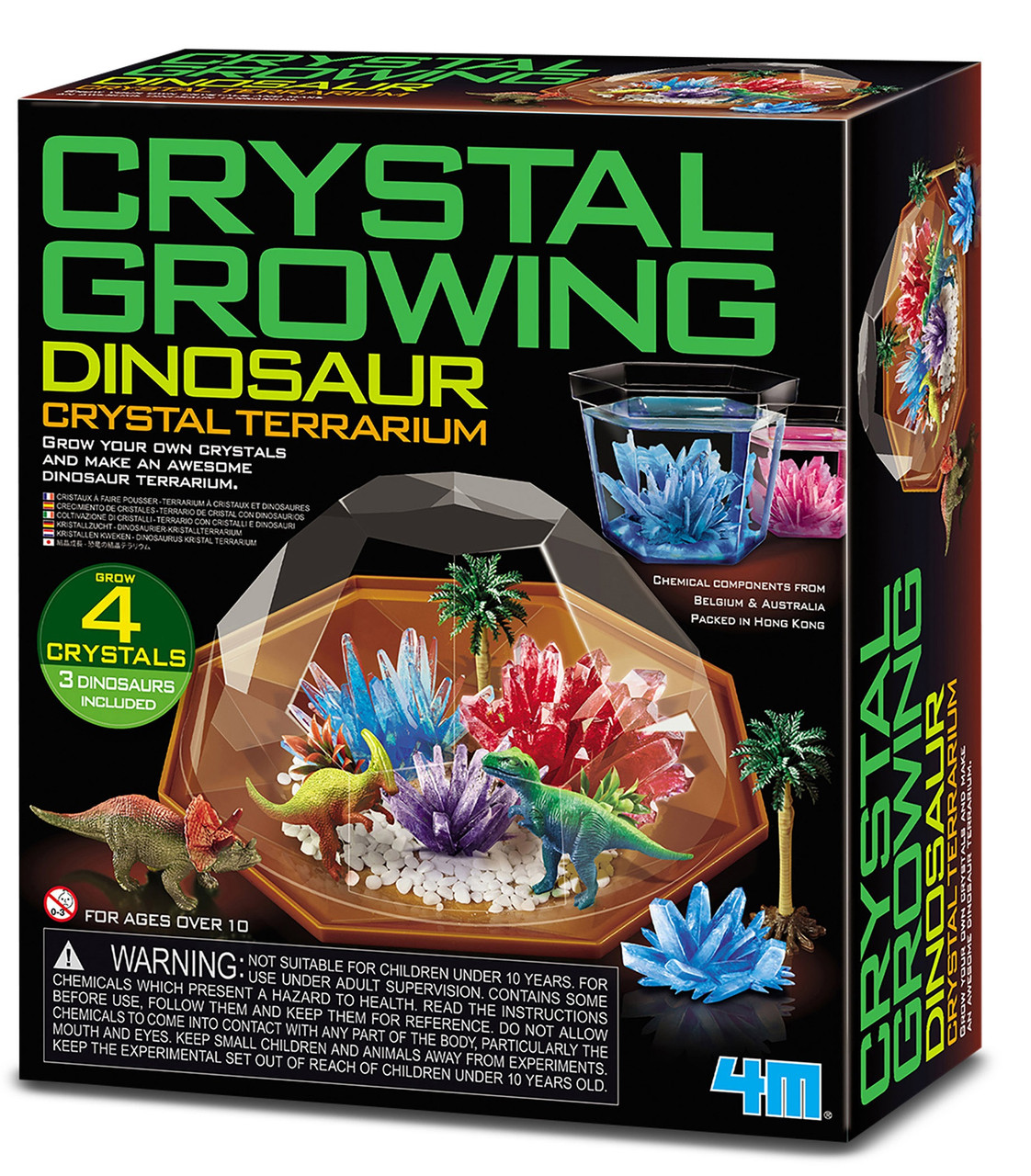 4M Crystal Growing - Dinosaur Crystal Terranium