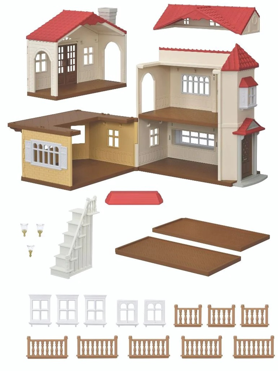 Sylvanian Families Red Roof Country Home with Attic Sylvanian Families Red Roof Country Home with Attic