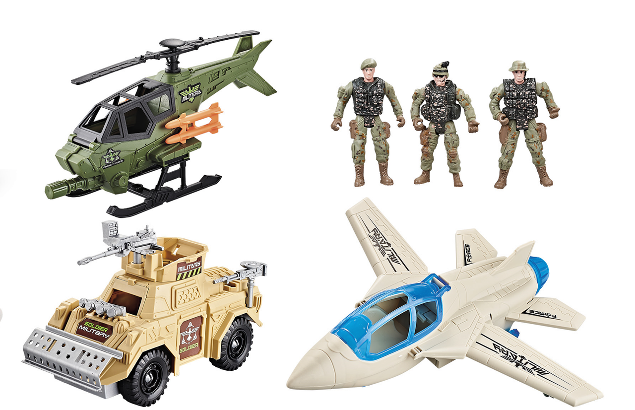 Combat Team -Full Set 3 Armies and Combat Tools