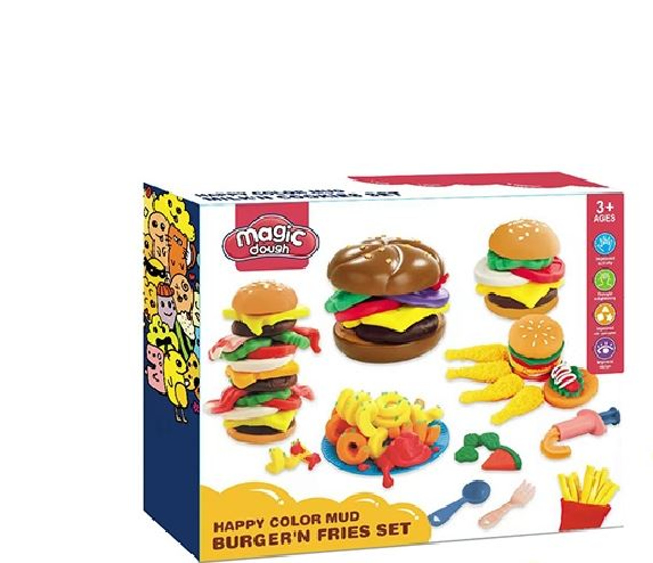 Colour Dough - Burgers