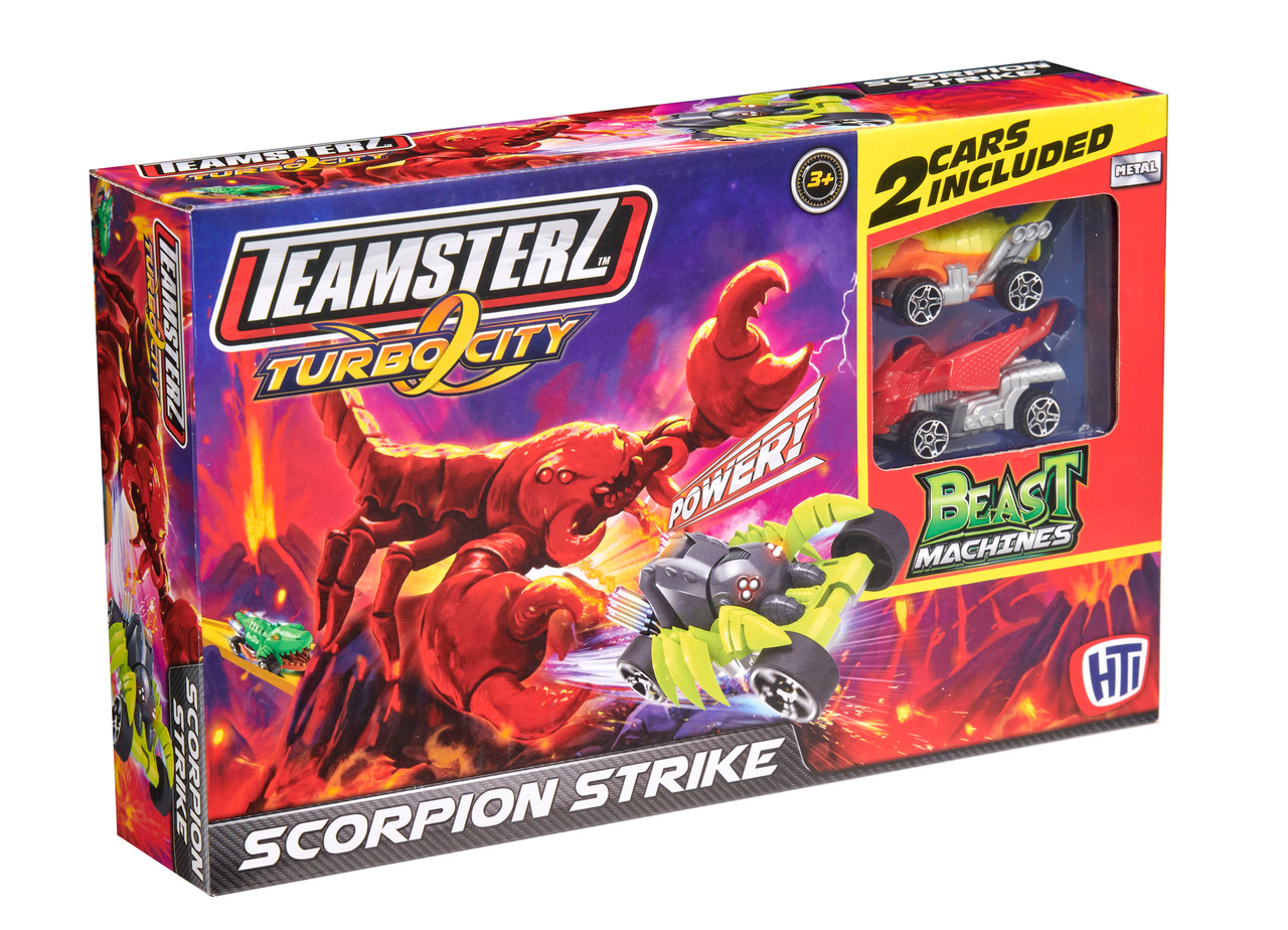 TeamSterz: Turbo City Scorpion Strike Track Set with 2 Beast Machine Cars TeamSterz: Turbo City Scorpion Strike Track Set with 2 Beast Machine Cars