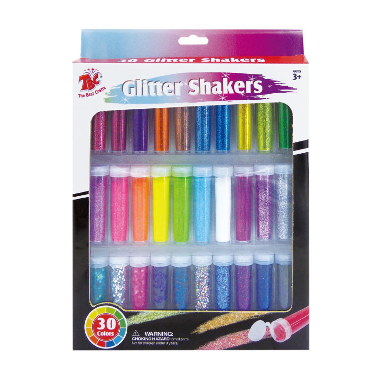 7g Glitter Shakers in Window Box 30pcs 7g Glitter Shakers in Window Box 30pcs
