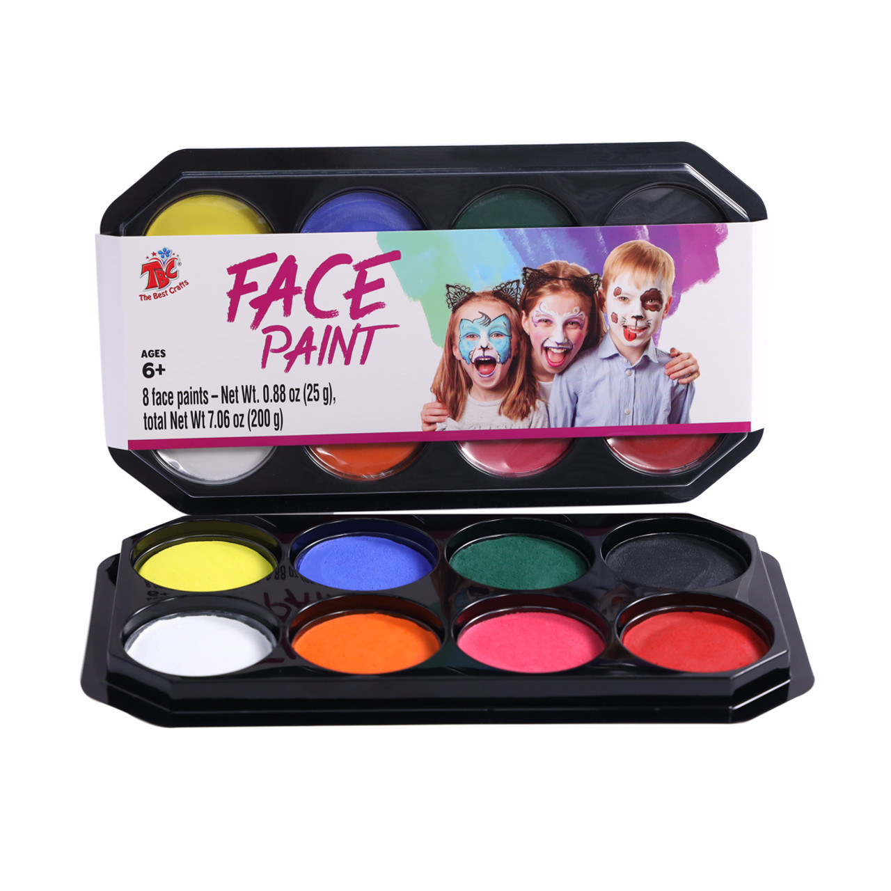 8 Face Paint (25g each) 8 Face Paint (25g each)