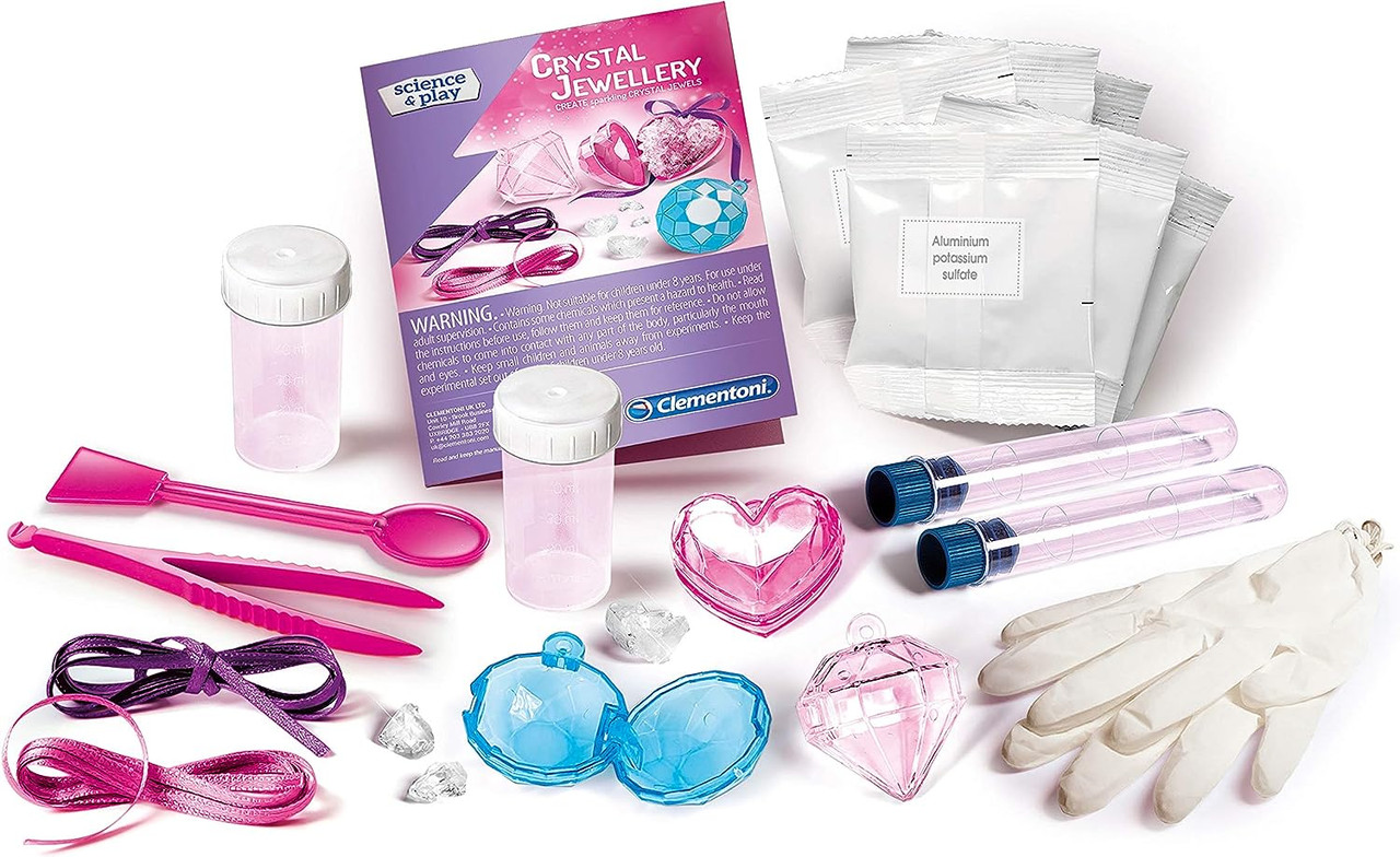 Clementoni Science and Play Crystal Jewelry Clementoni Science and Play Crystal Jewelry