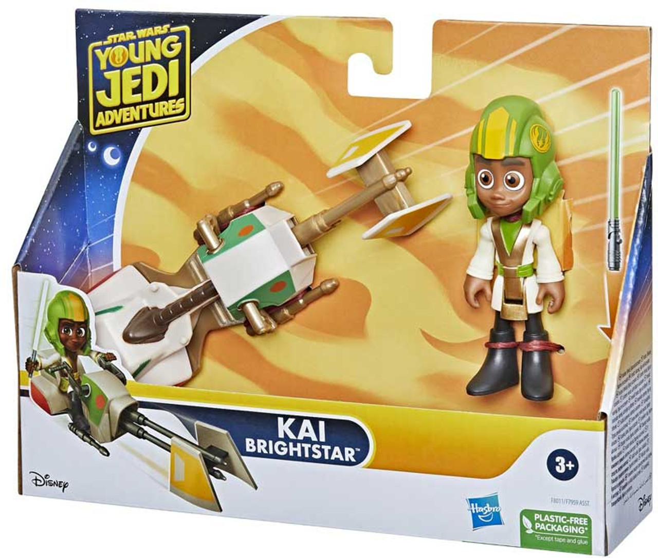 Star Wars Young Jedi Adventures Figure & Vehicle Set