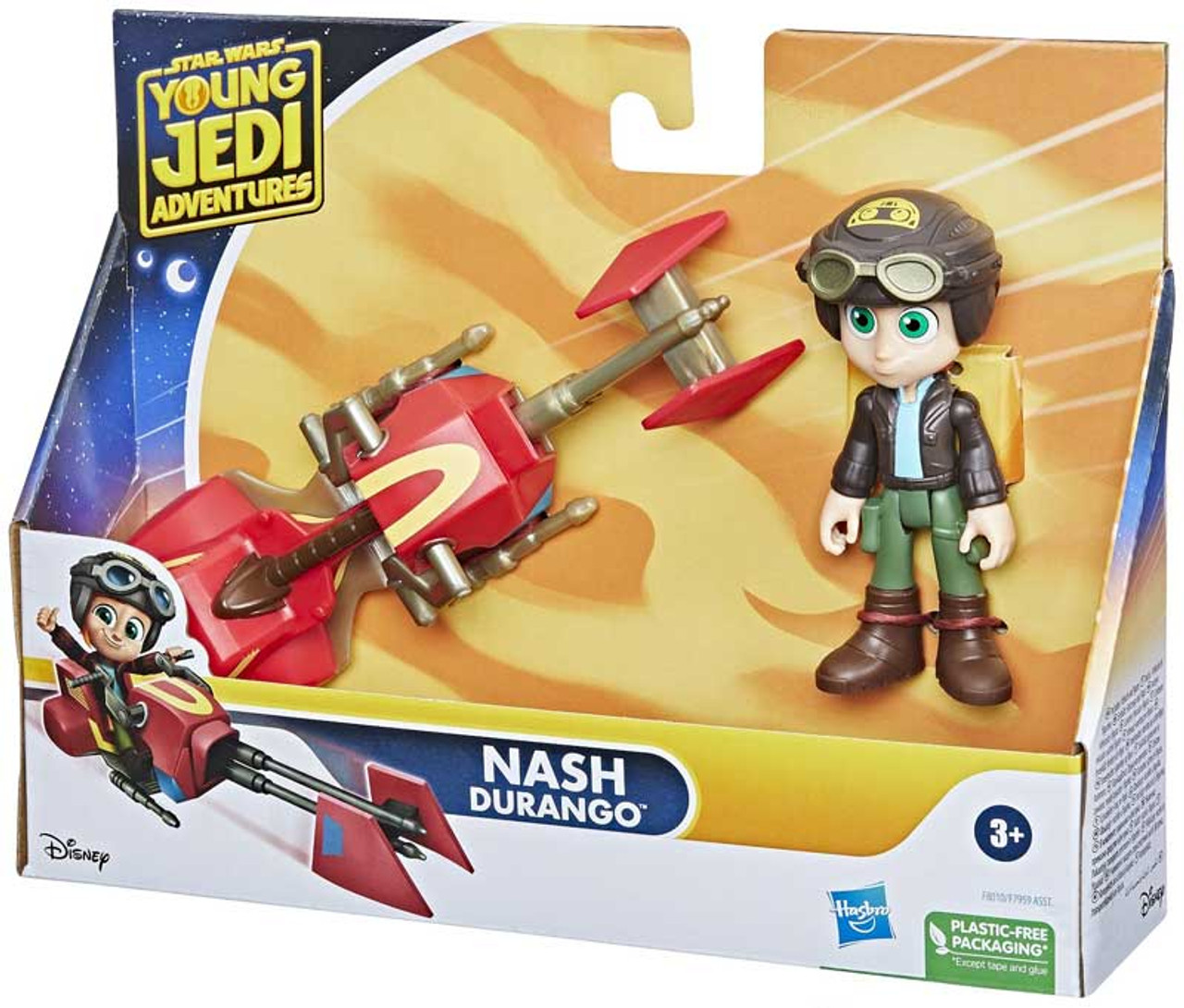 Star Wars Young Jedi Adventures Figure & Vehicle Set