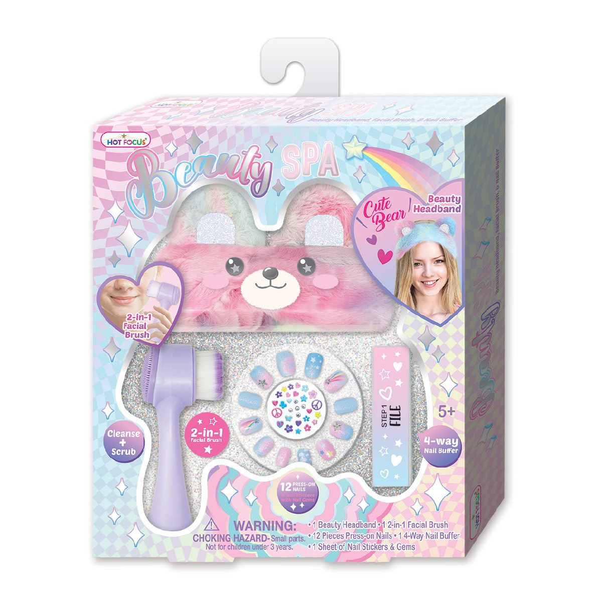 Beauty Glow Nails Rainbow