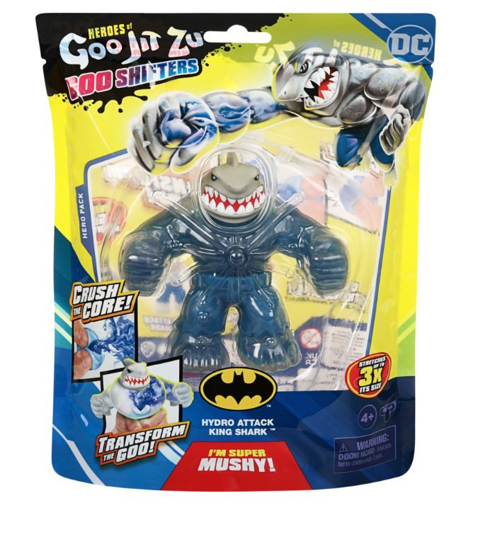 Heroes of Goo Jit Zu Goo Shifters DC Super Hero and Super Villain Pack