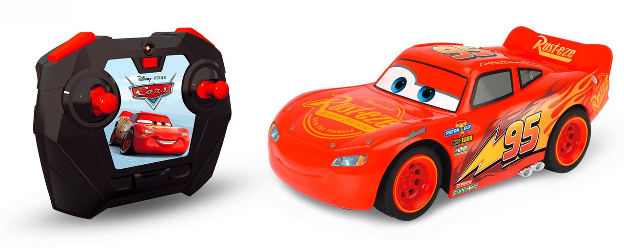 Disney Cars RC Lightning McQueen Turbo Racer 1:24