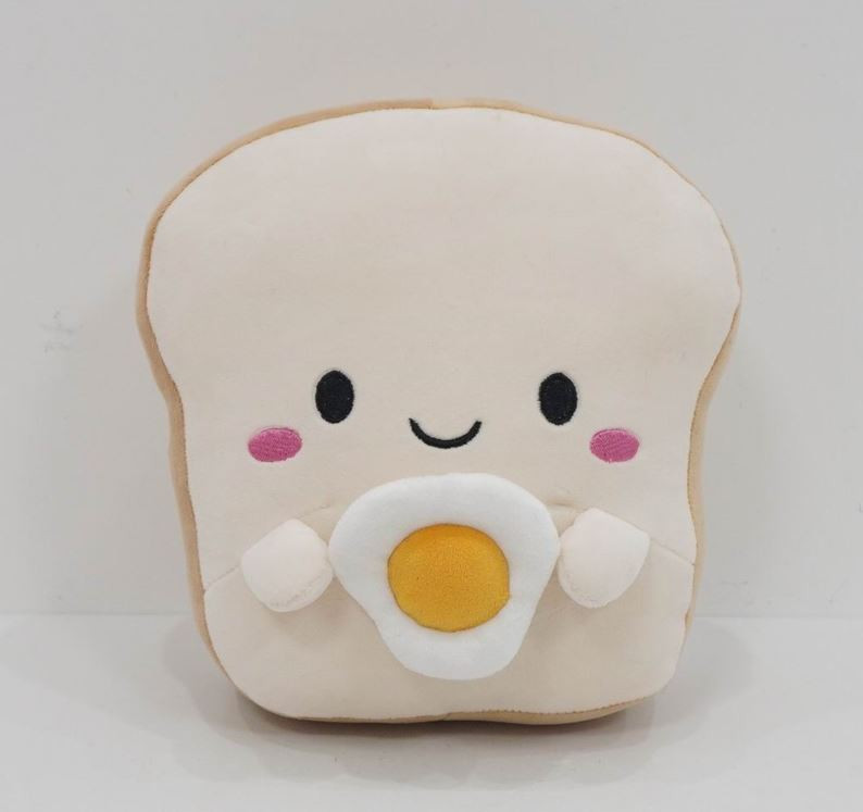 Soft Egg Toast Plush 23cm