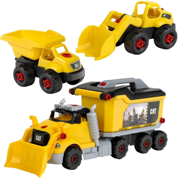 CAT Screw Truck 4-In-1 Set