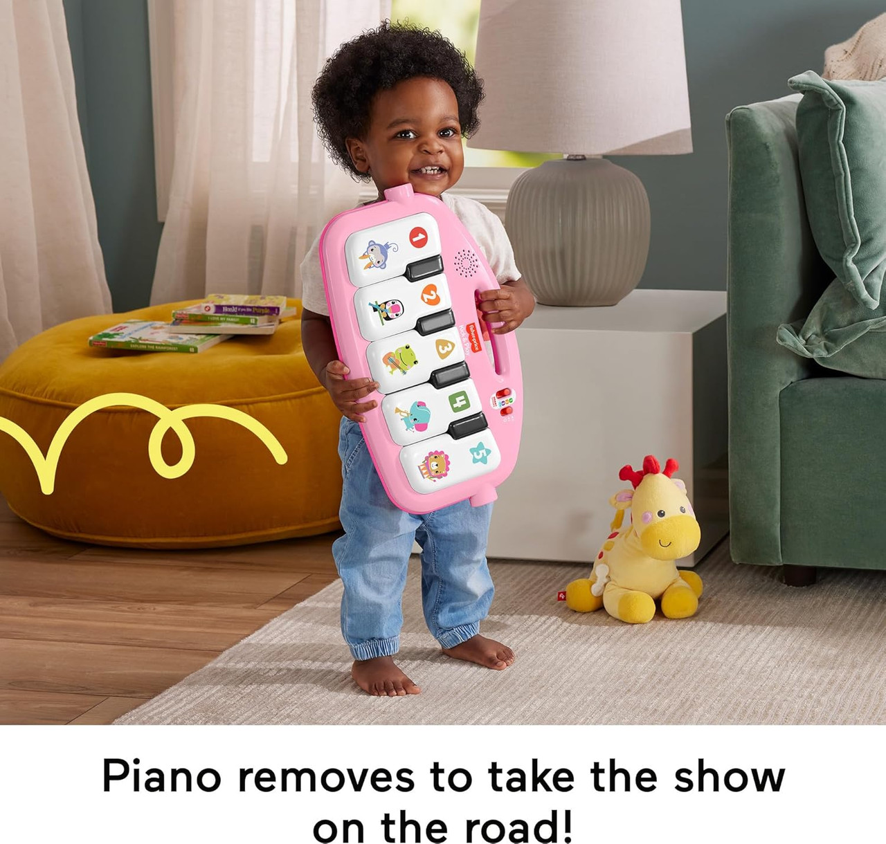 Fisher-Price Baby Gift Set Glow and Grow Kick & Play Piano Gym Fisher-Price Baby Gift Set Glow and Grow Kick & Play Piano Gym