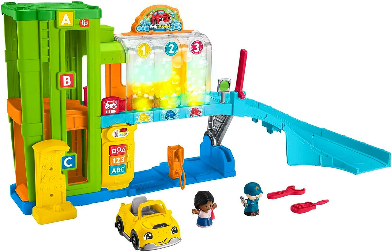 Fisher-Price Little People Smart Stages Car Wash Center Fisher-Price Little People Smart Stages Car Wash Center