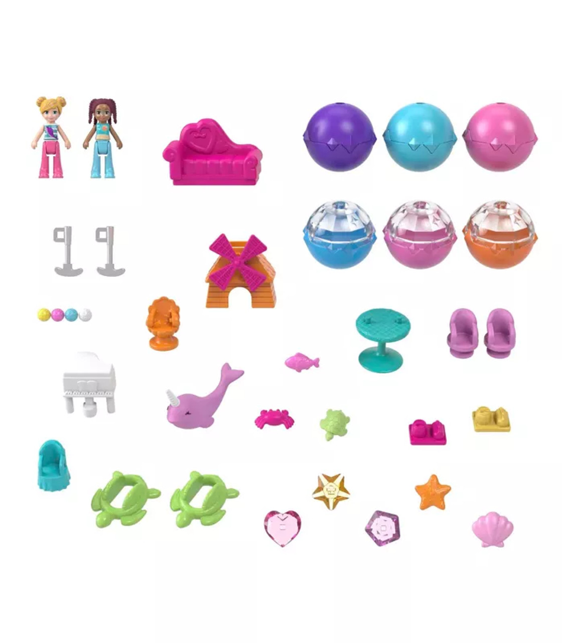 Polly Pocket Sparkle Cove Adventure Narwhal Adventurer Boat Polly Pocket Sparkle Cove Adventure Narwhal Adventurer Boat
