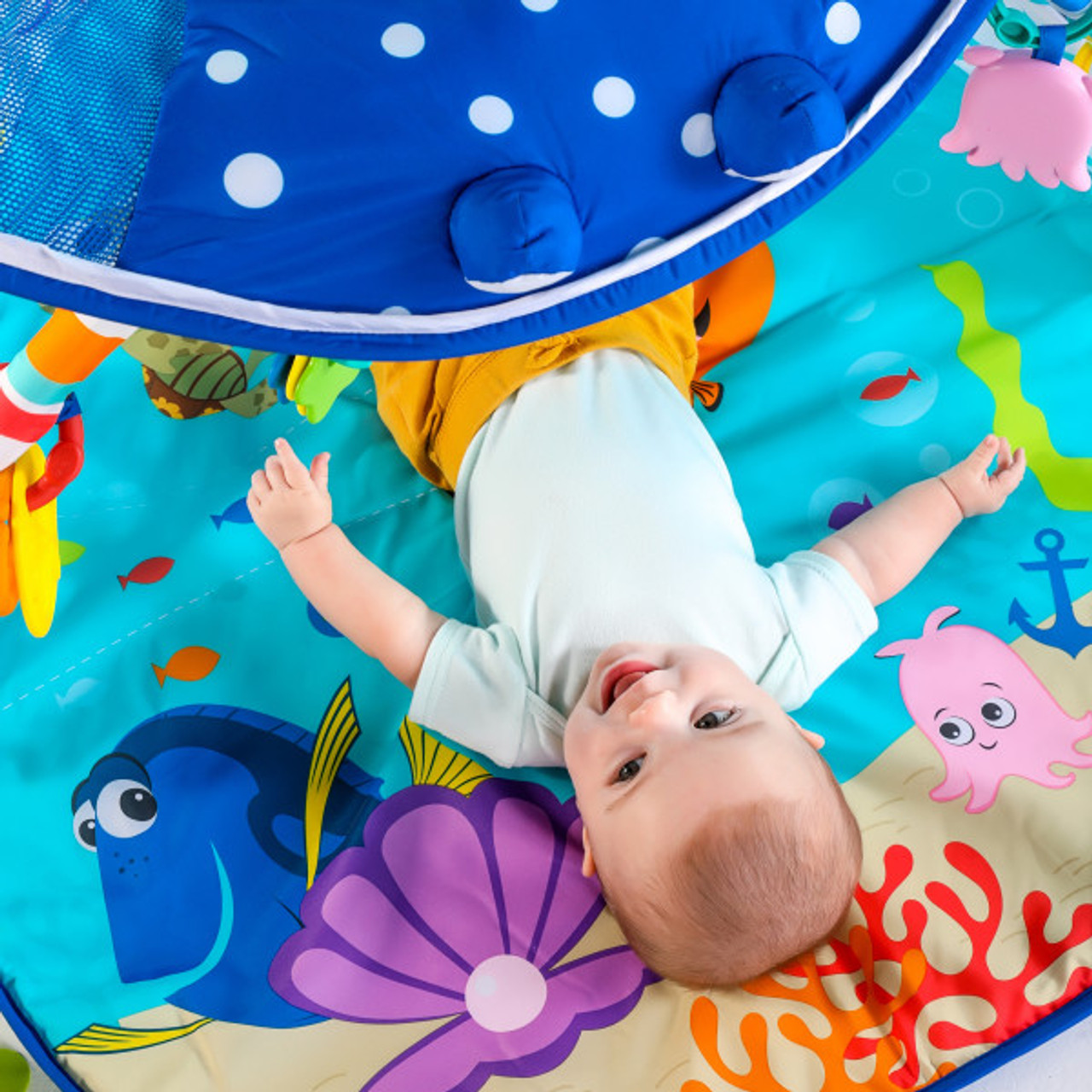 Bright Starts Finding Nemo Mr. Ray Ocean Lights & Music Gym Bright Starts Finding Nemo Mr. Ray Ocean Lights & Music Gym