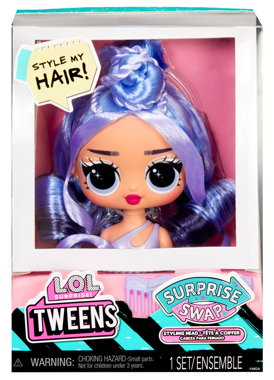 L.O.L. Surprise! Tweens Surprise Swap Styling Heads Including Fabulous Hair Accessories