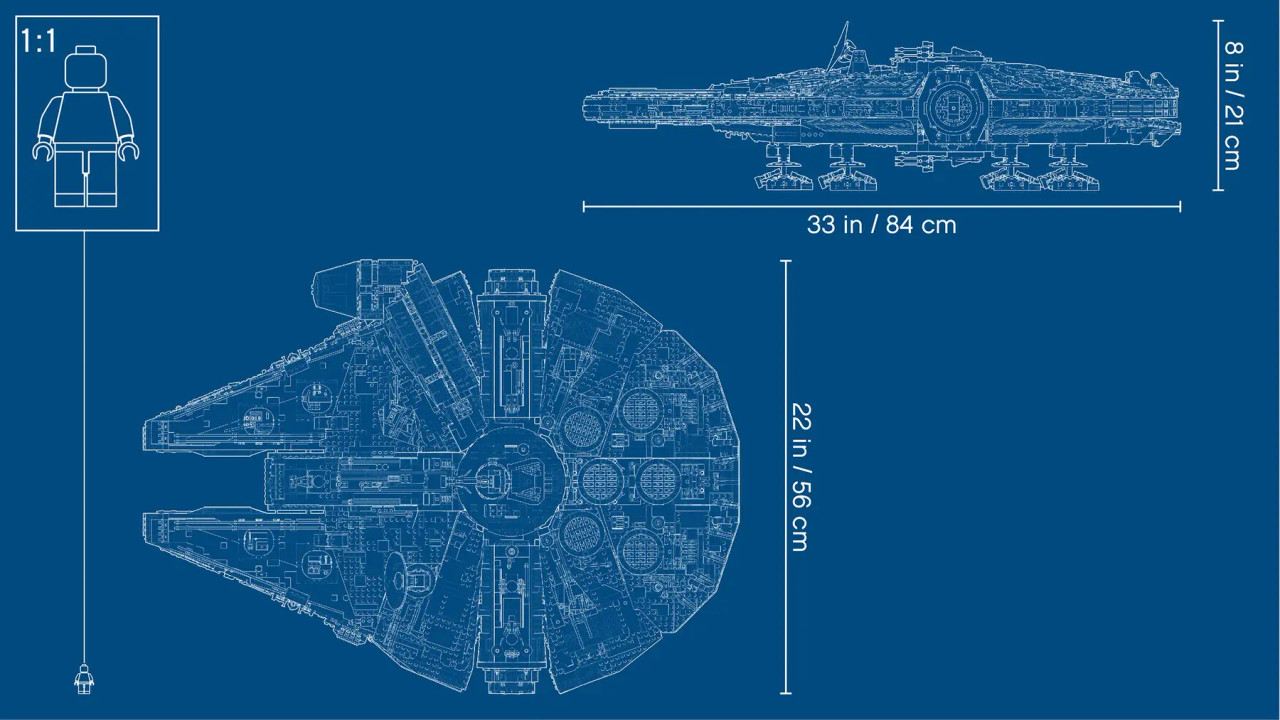 LEGO Star Wars Millenium Falcon 75192 LEGO Star Wars Millenium Falcon 75192