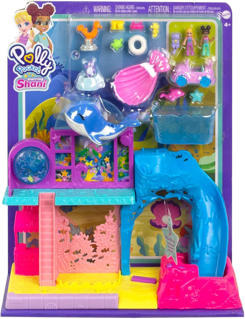 Polly Pocket Pollyville Aquarium Set Polly Pocket Pollyville Aquarium Set