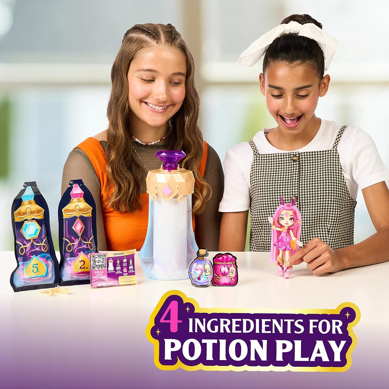 Magic Mixies Pixlings S1 W1 Doll Single Pack Pink Pixling Magic Mixies Pixlings S1 W1 Doll Single Pack Pink Pixling