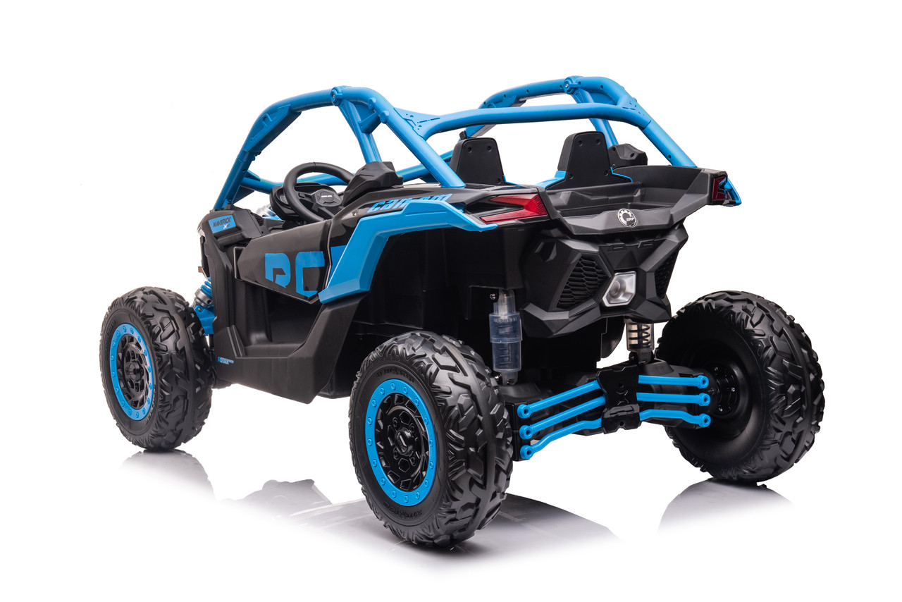 UTV with Can AM Marverick Licensed 24V - RC Blue