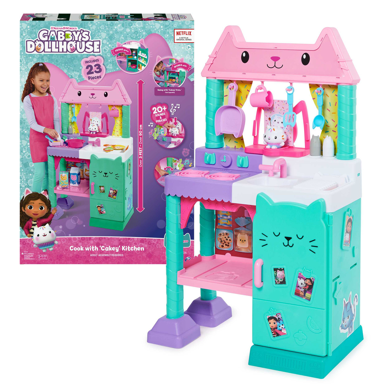 Gabby's Dollhouse Pretend Play Kitchen Gabby's Dollhouse Pretend Play Kitchen