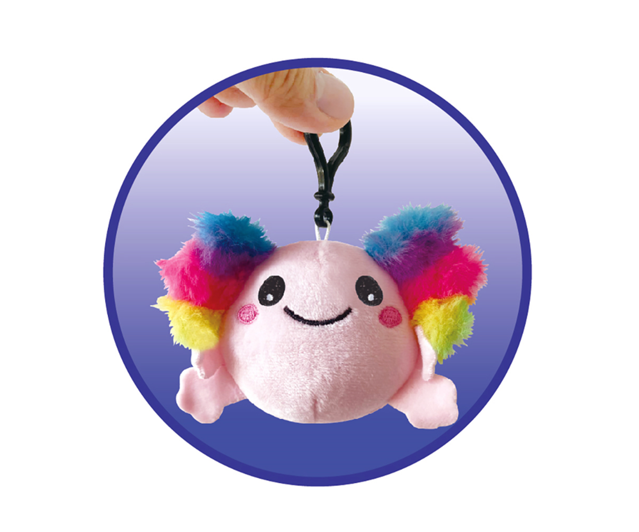 Small Axolotl - Keychain Plush Small Axolotl - Keychain Plush