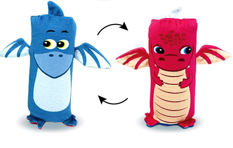 Reversible Dragon Plush