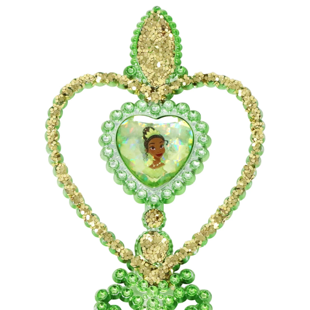 Disney Princess Tiana Heart Gemstone & Glitter Wand Disney Princess Tiana Heart Gemstone & Glitter Wand