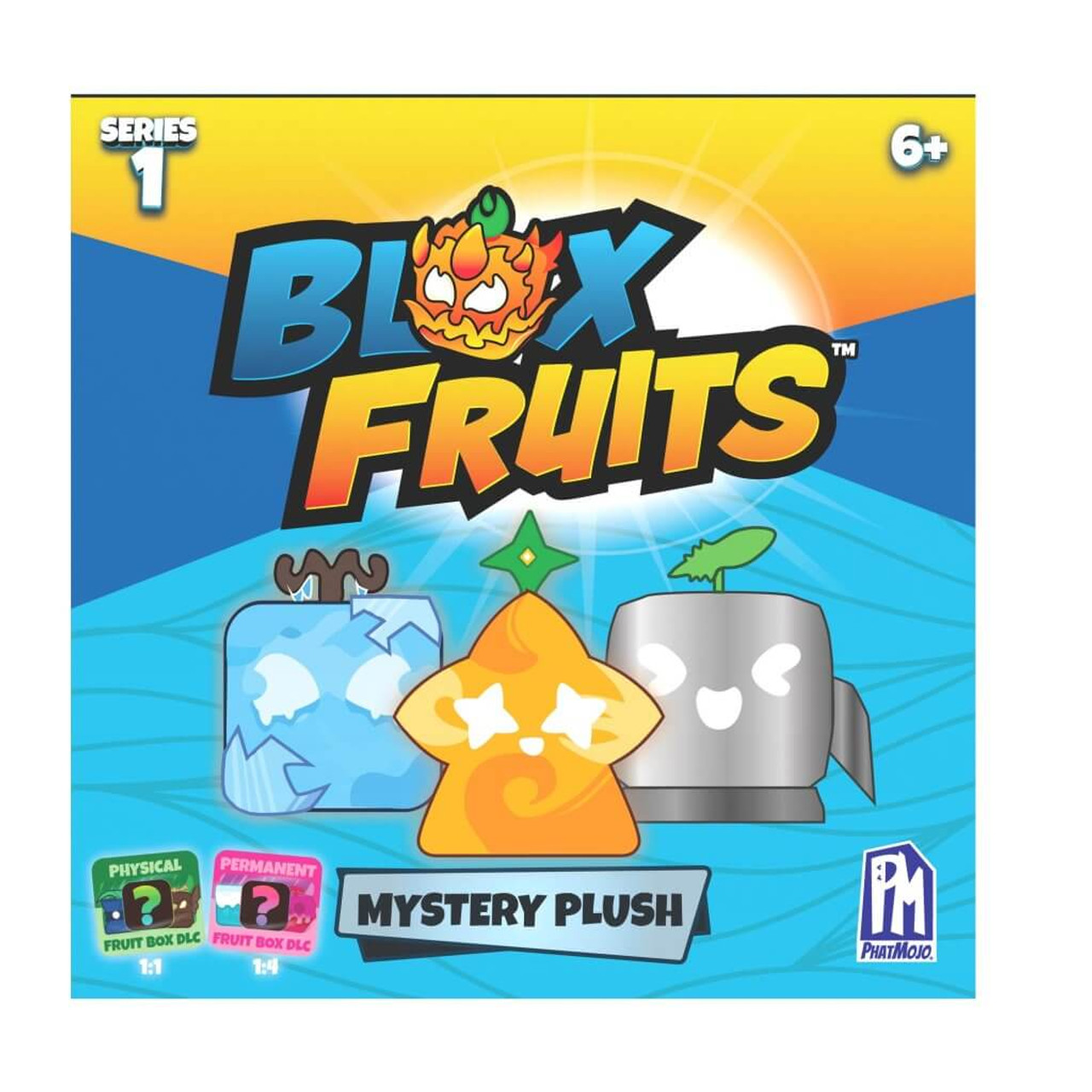 Blox Fruits - 4" Collectible Blind Box Plush with DLC Code Blox Fruits - 4" Collectible Blind Box Plush with DLC Code