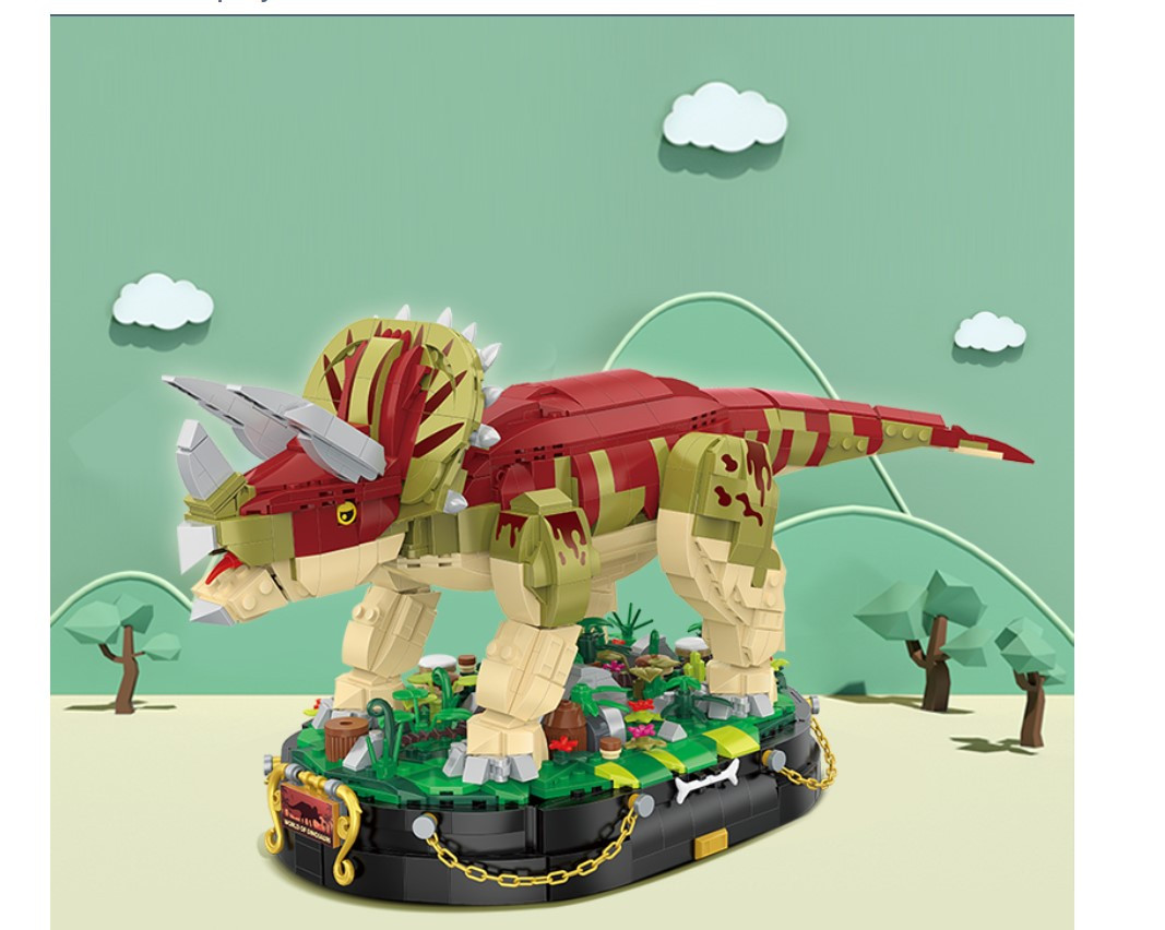 Cogo Triceratops Blocks 1667pcs
